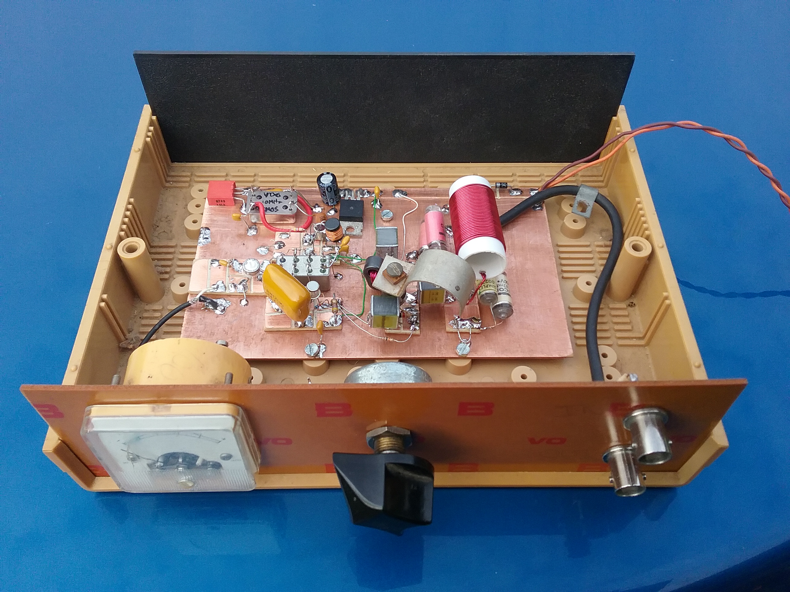 Inside view of the Transverter